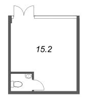 К. пом № 1.6 Корп.: 1 , Секция 1  в ЖК LOTS Морской Пехоты