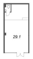 К. пом № 5.52 Корп.: 1 , Секция 1  в ЖК LOTS Тихая