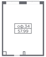 К. пом № Н127840 Корп.: 1 , Секция 1  в ЖК Ladozhsky AVENIR