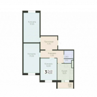 3 ккв № 85 Корп.: 7 , Секция 1  в ЖК Ленский