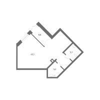 К. пом № НП-6 Корп.: 1 , Секция 2  в ЖК Листва
