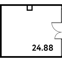 К. пом № Р3-К-27 Корп.: 1 , Секция 2  в ЖК МОСКО