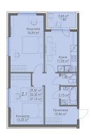 2 ккв № 9 Корп.: Савонлинна , Секция 1  в ЖК Малая Финляндия