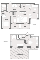 4 ккв (Евро) № 110 Корп.: 1 , Секция 2  в ЖК N8