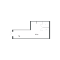 К. пом № НП-7 Корп.: 2.4 , Секция 2  в ЖК NewПитер 2.0