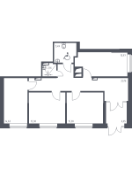 К. пом № 28нп Корп.: 39 , Секция 8  в ЖК Новое Колпино
