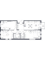 4 ккв (Евро) № 10 Корп.: 31 , Секция 1  в ЖК Новое Колпино