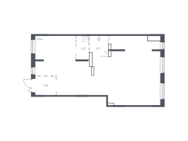 К. пом № 6нп_2 Корп.: 1.3 , Секция 2  в ЖК Новые Лаврики