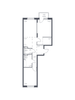 3 ккв (Евро) № 373 Корп.: 1.3 , Секция 6  в ЖК Новые Лаврики