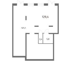К. пом № НП-36 Корп.: 2.4 , Секция 8  в ЖК Новый Питер