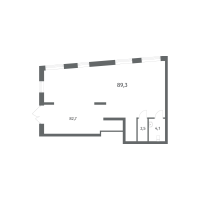 К. пом № НП-32 Корп.: 2.3 , Секция 7  в ЖК Новый Питер