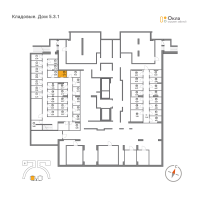 Кладовка № 1.14 Корп.: 5.3.1 , Секция 1  в ЖК OKLA