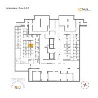 Кладовка № К 29 Корп.: 5.3.1 , Секция 1  в ЖК OKLA