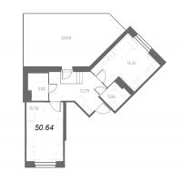 2 ккв (Евро) № 318 Корп.: 10 Уч. 242 , Секция 4  в ЖК Огни Залива