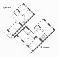5 ккв (Евро) № 319 Корп.: 10 Уч. 242 , Секция 4  в ЖК Огни Залива