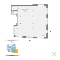 К. пом № 5Н Корп.: 5.3.1 , Секция 1  в ЖК Окла Вижн