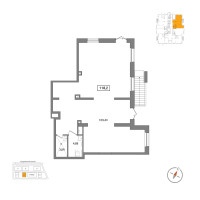 К. пом № 4Н Корп.: 2.2.1 , Секция 1  в ЖК Окла