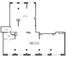 К. пом № НП4 Корп.: 8.3 , Секция 1  в ЖК Парадный ансамбль
