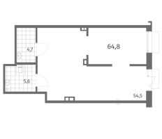 К. пом № НП-32 Корп.: 4.2 , Секция 1  в ЖК Парусная 1