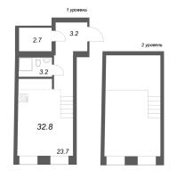 Студия № 78 Корп.: 1 , Секция 3  в ЖК Проект 6/3