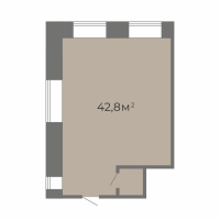 К. пом № 203.2 Корп.: 1 , Секция 1  в ЖК Пространство by Avenue-Apart