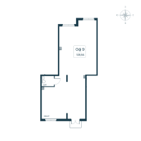 К. пом № 9к.1 Дом: 2.2 Корп.: 2141.2 , Секция 1  в ЖК Расцветай в Янино