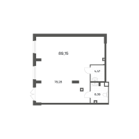 К. пом № НП-1 Корп.: 1 , Секция 1  в ЖК Речной квартал