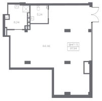 К. пом № Н398709 Корп.: 2 , Секция 2.2_7  в ЖК Респект