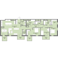 3 ккв № 493 Корп.: А7 , Секция 1  в ЖК Рощино Residence