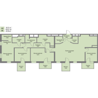 5 ккв (Евро) № 44 Корп.: А4 , Секция 1  в ЖК Рощино Residence