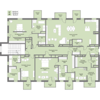 4 ккв (Евро) № 37 Корп.: А5 , Секция 1  в ЖК Рощино Residence