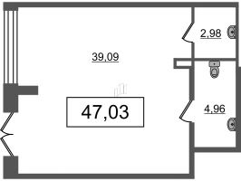 К. пом № НП13 Корп.: 1.1 , Секция 2.2  в ЖК Сенат