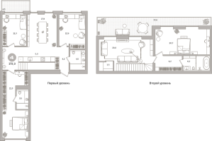 5 ккв (Евро) № 103.7.2 Корп.: 3-1 , Секция 3  в ЖК Северный ветер