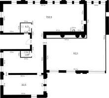 К. пом № НПКИ 13 Корп.: 2 , Секция 8  в ЖК Шкиперский 19