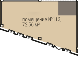 К. пом № 113 Корп.: 1 , Секция 1  в ЖК Smart Гранитная