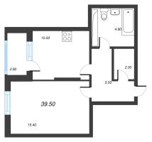 1 ккв № 121 Корп.: 8 , Секция 1  в ЖК Тайм Сквер