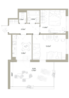 2 ккв № 86 Корп.: 3.2-2 , Секция 1  в ЖК Тишин