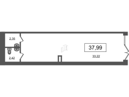 К. пом № НП4 Корп.: 1.1 , Секция 1.1  в ЖК Титул в Московском