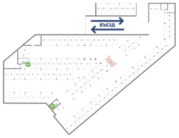 Паркинг № 62П Корп.: ПА1 , Секция ПА1  в ЖК UP-квартал 
