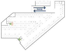 Паркинг № 27П Корп.: ПА1 , Секция ПА1  в ЖК UP-квартал 