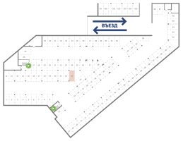 Паркинг № 23П Корп.: ПА1 , Секция ПА1  в ЖК UP-квартал 