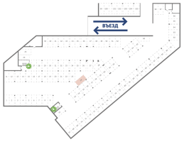 Паркинг № 24П Корп.: ПА1 , Секция ПА1  в ЖК UP-квартал 
