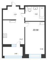 1 ккв № 22 Корп.: 1 , Секция 1  в ЖК Ультра Сити 3.0