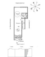 К. пом № 5к Корп.: 1 , Секция 1  в ЖК Уют