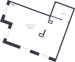 К. пом № БКТ 4.2 Корп.: 4 , Секция 4  в ЖК VEREN NORT сертолово