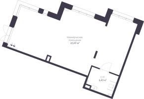 К. пом № БКТ 4.4 Корп.: 4 , Секция 4  в ЖК VEREN NORT сертолово