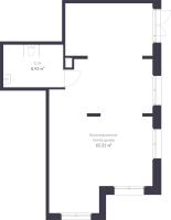 К. пом № БКТ 9.2 Корп.: 9 , Секция 9  в ЖК VEREN NORT сертолово