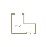 К. пом № Н248 Корп.: 1 , Секция 1  в ЖК VIDI