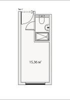 К. пом № 423-НП Корп.: 2 , Секция 1  в ЖК Vertical Московская