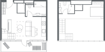 2 ккв (Евро) № 12030 Корп.: 1 , Секция 1  в ЖК YE’S Primorsky